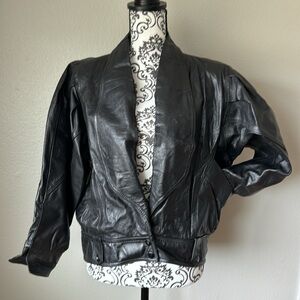 100% Leather Vintage Jacket
